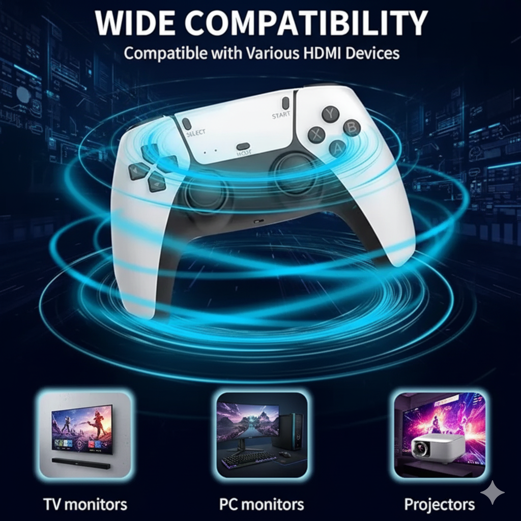 DN RetroStick | 40,000 Retro Video Games + 2 Controllers