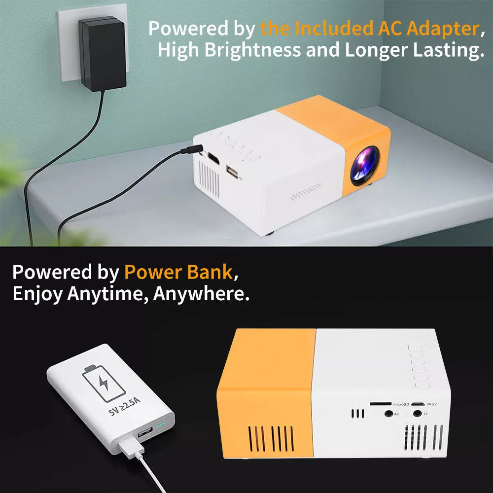 DN™ Mini Portable LED Projector
